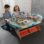 Pista de viteza pentru curse  Cars 3 cu masuta - Disney Pixar Florida International Speedway  KidKraft 